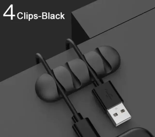 Wire Organizer Cord Management Clip - Tidy Your Workspace
