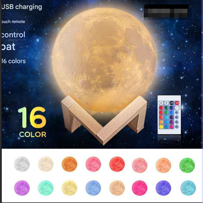 Moonlight 3D Night Lamp