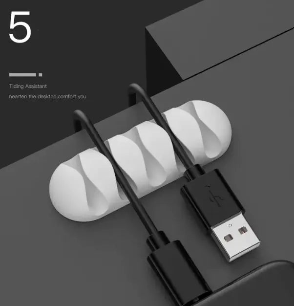 Wire Organizer Cord Management Clip - Tidy Your Workspace