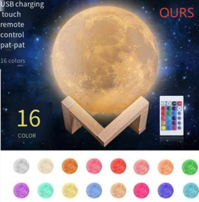 Moonlight 3D Night Lamp