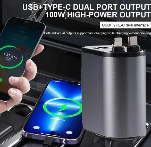 4in1 Car USB Charger
