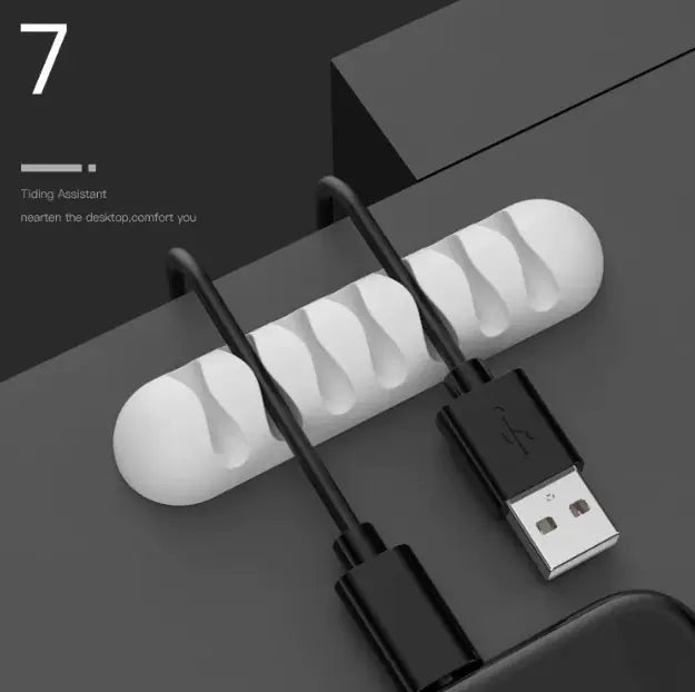 Wire Organizer Cord Management Clip - Tidy Your Workspace